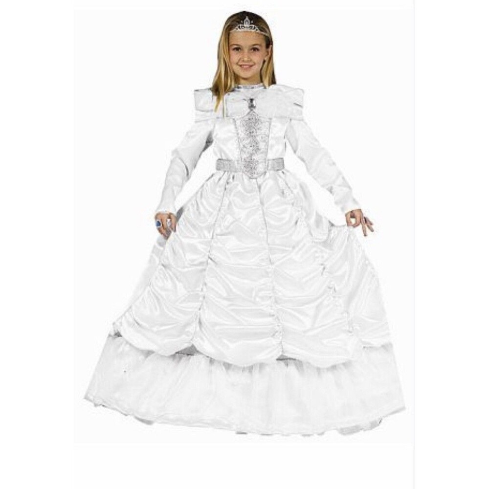 Royal Bride Costume Princess Wedding Costume Size Medium 8/10 Years Brand New